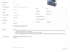 Highly detailed PM and CM records in FaciliWorks Essentials include the tech responsible for the work, what exactly was done, how long it took to complete and the date due versus date done.