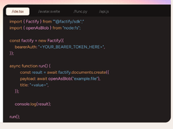 Factify Screenshot 3