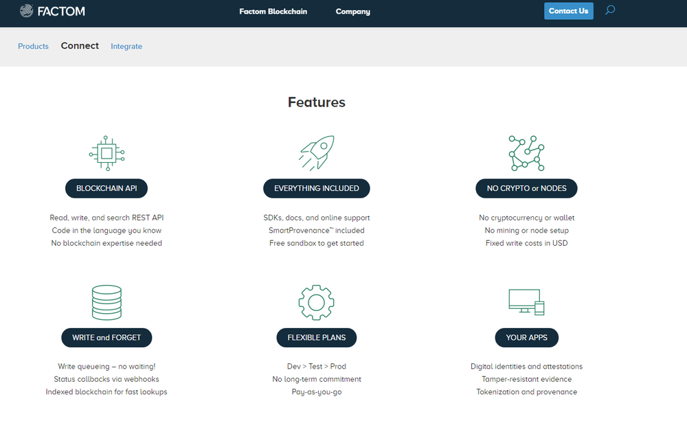 Factom Harmony Connect Screenshot 1