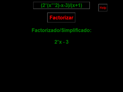 Expresión algebráica factorizada