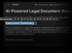 Assembly Screenshot 1
