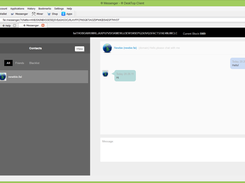 Messenger page