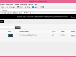 Shop Overview page