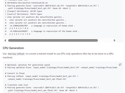 fairseq-lua Screenshot 1