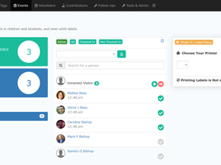 Attendance Tracking & Kid's Check-in