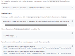 fake-gcs-server Screenshot 1