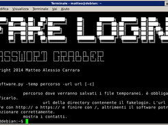 FakeLogin password grabber Screenshot 1