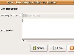 Main (and the only) window in Brazilian Portuguese