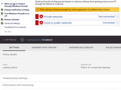 Falcon Firewall Management Screenshot 1