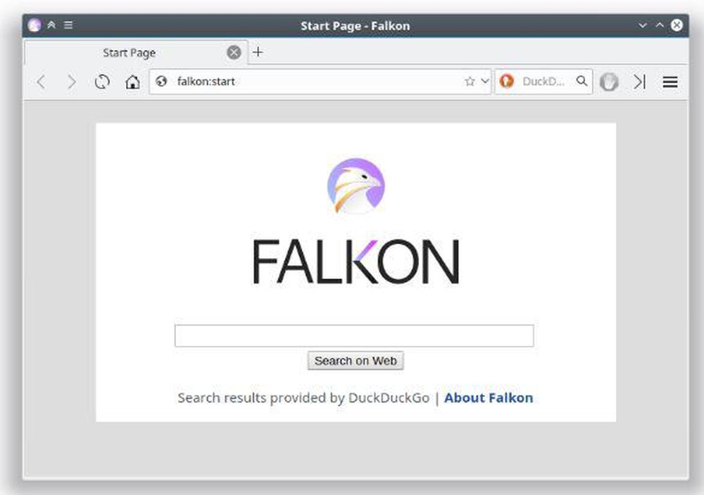 Falkon Screenshot 1