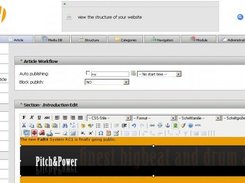 Edit content, insert pictures and other files