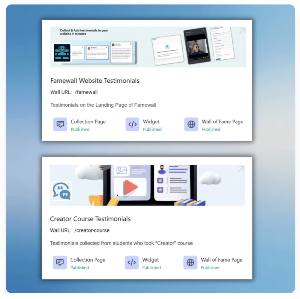Famewall Screenshot 1