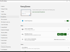 FancyZones Screenshot 1