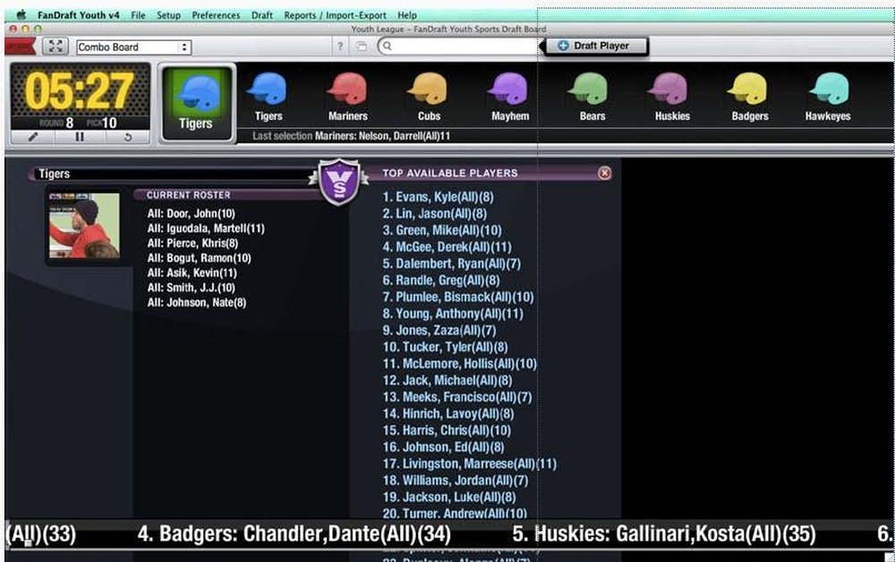 FanDraft Screenshot 1