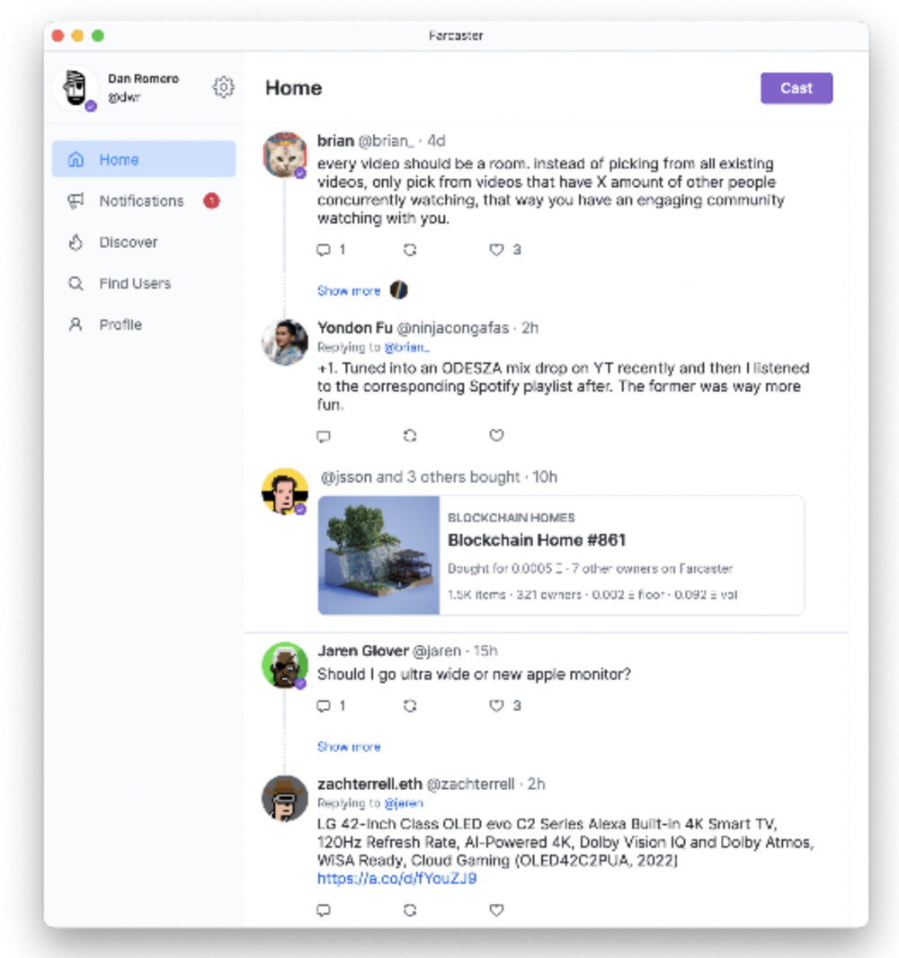 Farcaster Screenshot 1
