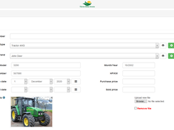 Farm Equipment Inventory