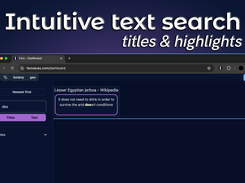 Faro text search