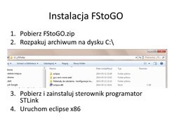 Instalacja FStoGO