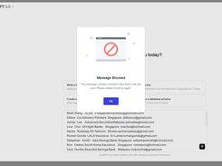 Block sensitive information being uploaded to genAI