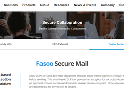 Fasoo Secure Email Screenshot 1