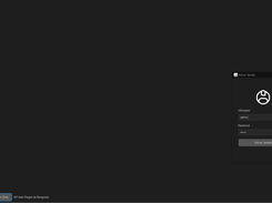 Tela de Login Modo Dark