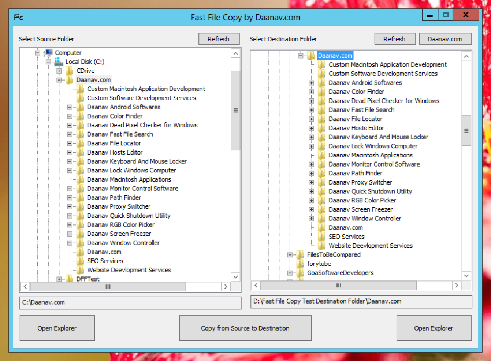 Fast File Copy Screenshot 1