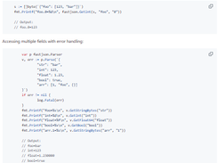 Fast JSON Screenshot 1