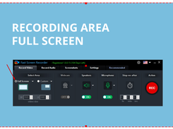 Reording Full Screen