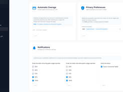 Account Settings – Manage Preferences, Privacy & Notifications