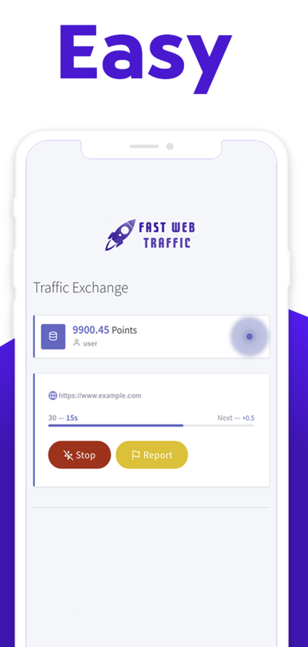 Fast Web Traffic Exchange Screenshot 1