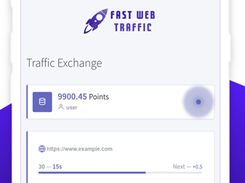 Fast Web Traffic Exchange Screenshot 1