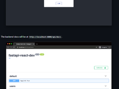 FastAPI + React Screenshot 1