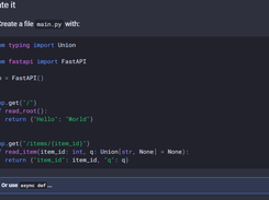 FastAPI Screenshot 1