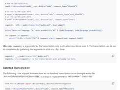 Faster Whisper Screenshot 1