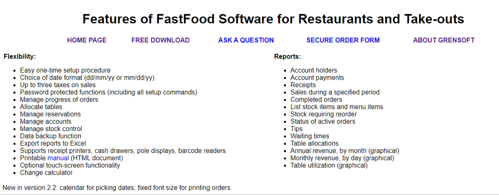 FastFood Screenshot 1