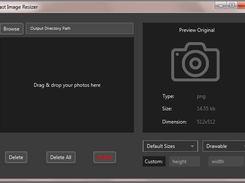 Fast Image Resizer Screenshot 1