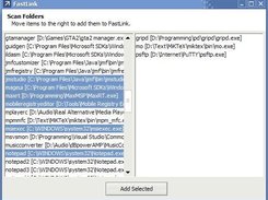 FastLink Scan Folders