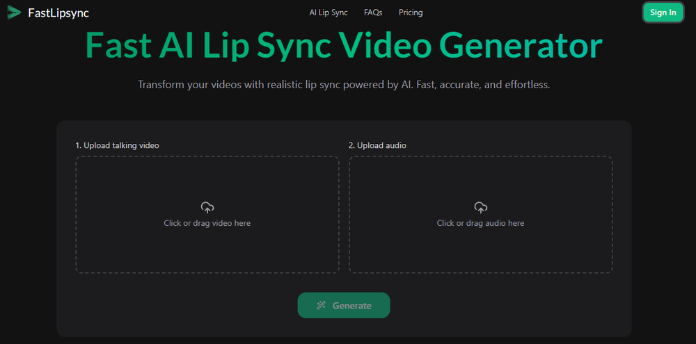FastLipsync Screenshot 1