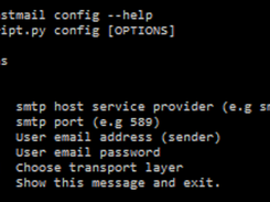config options