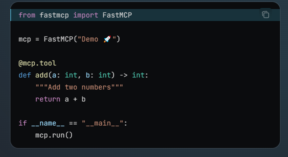 FastMCP Screenshot 1