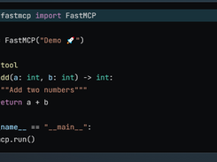 FastMCP Screenshot 1