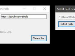 Path selector to the file