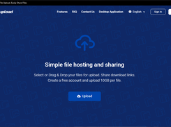 Fastupload Desktop Screenshot 1