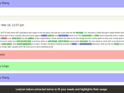 Fathom Lexicon Screenshot 2
