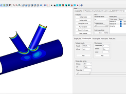 Utilization in welded K-node.