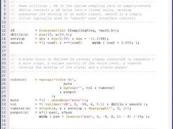 Step 1 : Faust code for a simple 8 channels stereo mixer