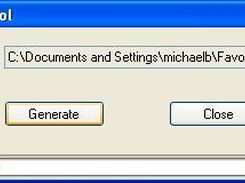 Favorites Export Screenshot 1