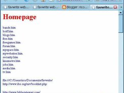 favwrite home page (html)