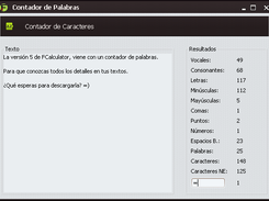 Contador de palabras
