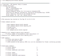 Converting Impute output into Plink format